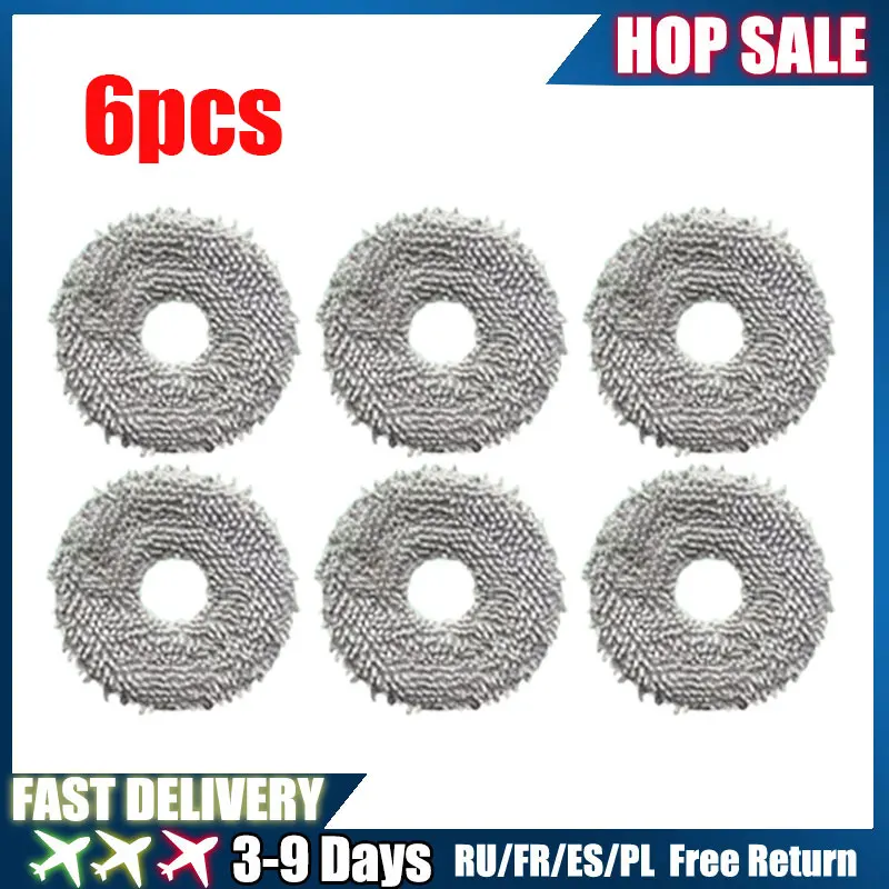 

Запасной робот-пылесос Dreame Bot L10s Ultra L10 Ultra, резиновая/боковая щетка, крышка, фильтр, тряпка для швабры, детали мешка для пыли