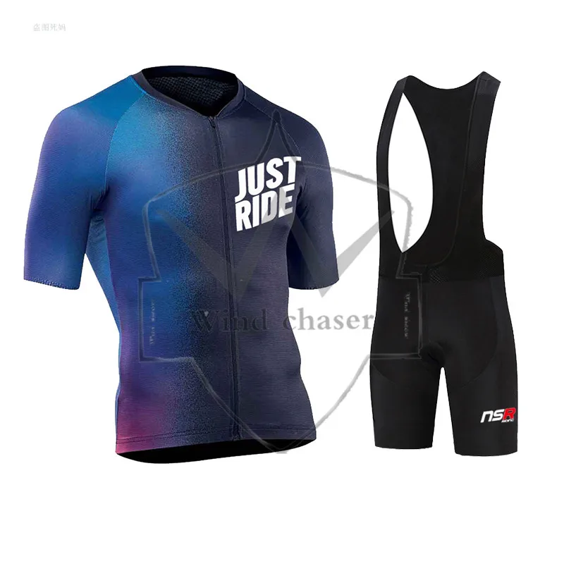 

Комплект одежды NSR мужской для велоспорта, майка с коротким рукавом, одежда для велоспорта, лето 2023