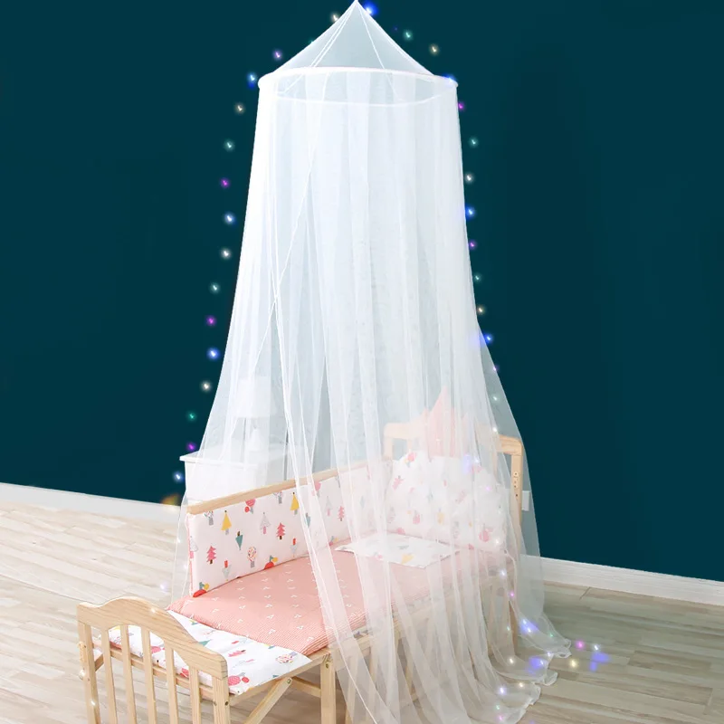 

Baby Bed Mosquito Net Kids Outdoor Mosquito Nets Insect Control Portable Baby Bed Sky Canopy Cradle Cribs Bed Mesh Room Decor