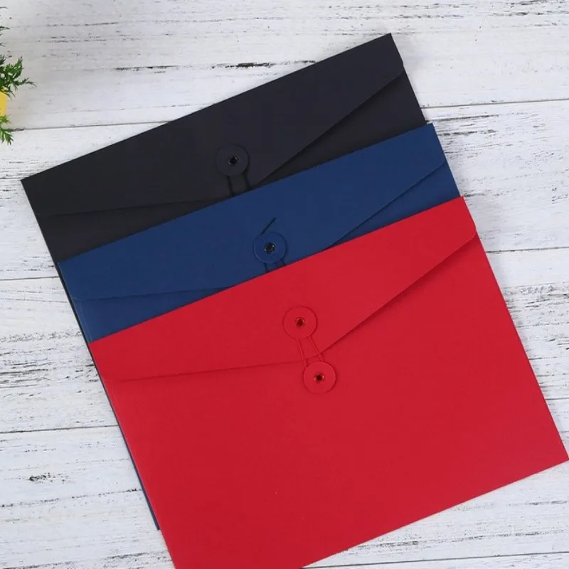 

50 шт./партия, черные пакеты для документов, 32x22,7 см