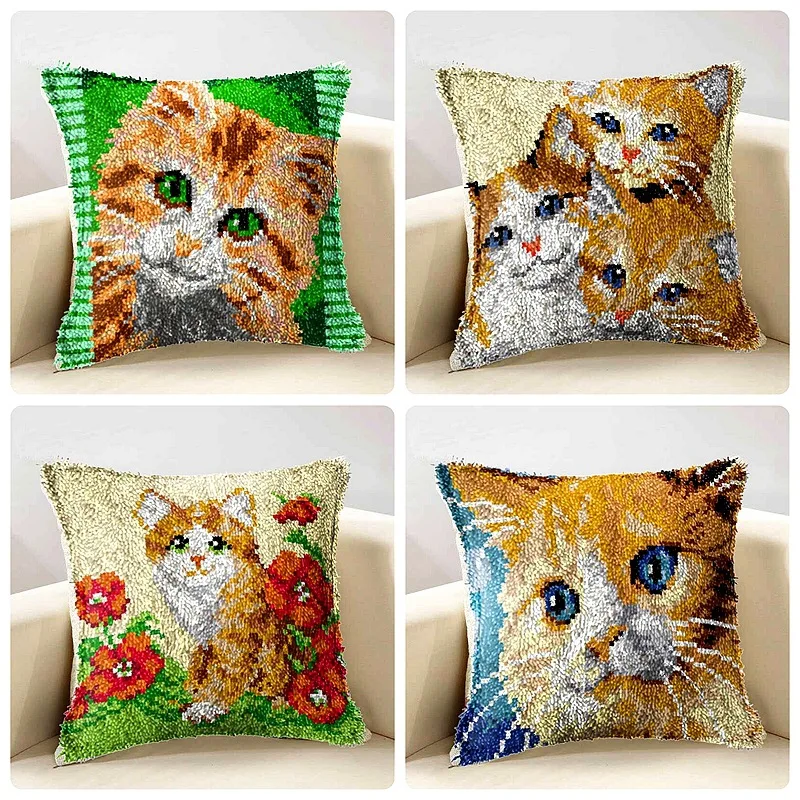 Набор ковровых покрытий с крючком-защелкой наборы для вышивки крестиком мы