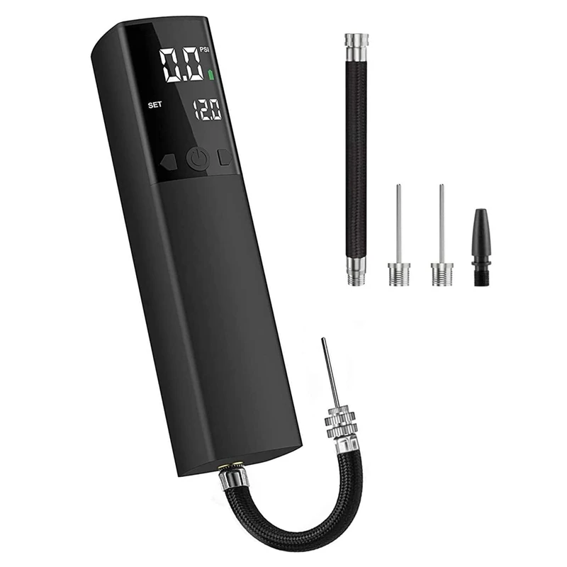 

Electric Ball Pump,Smart Air Pump Portable Fast Ball Inflation With Accurate Pressure Gauge And Digital LCD Display