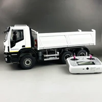 114 rc full metal dump truck with spraying rtr 6x6 hydraulic system with locking differential truck model boy toy