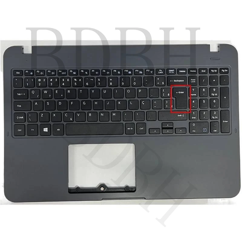 Фото Для ноутбуков Samsung NP350XAA, NP35X0AA, NP550EBE, 351XAA, 550EAA, 350XAA, 551EBE, 550EBZ: задняя крышка ЖК-дисплея, рамка, палмрест, клавиатура, нижняя часть корпуса (C-панель) №5
