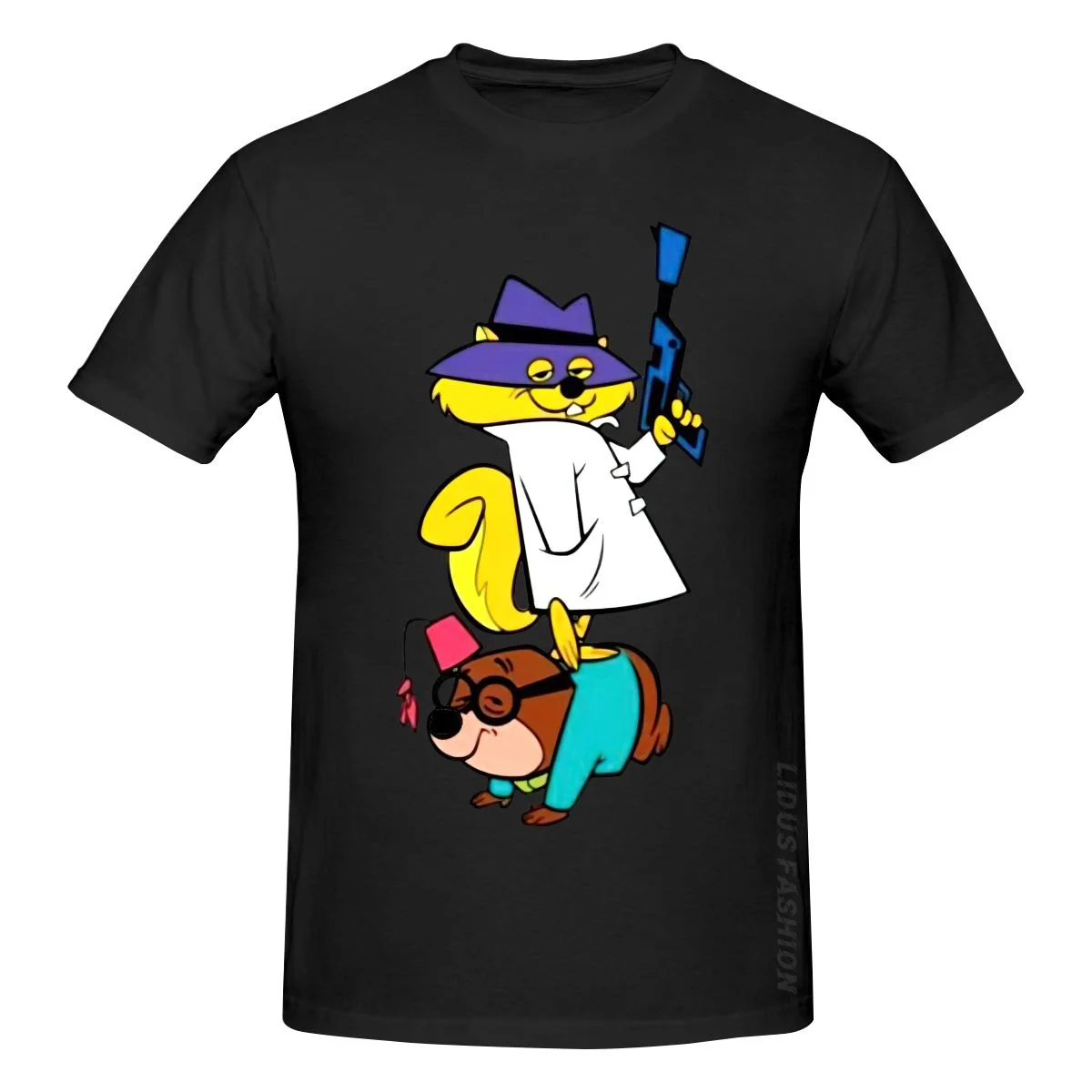 

Secret Squirrel Retro Hanna Barbera Cartoon T Shirt Clothing Graphics Tshirt Short Sleeve Sweatshirt undershirt T-shirt Tee