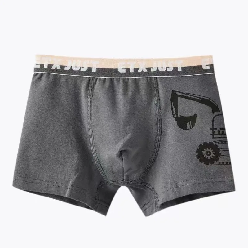 New Arrival Boys Boxer Underwear Cotton Breathable Panties for Toddler Baby Casual Children Soft Underpants 5pcs/lot 4 8 14Years