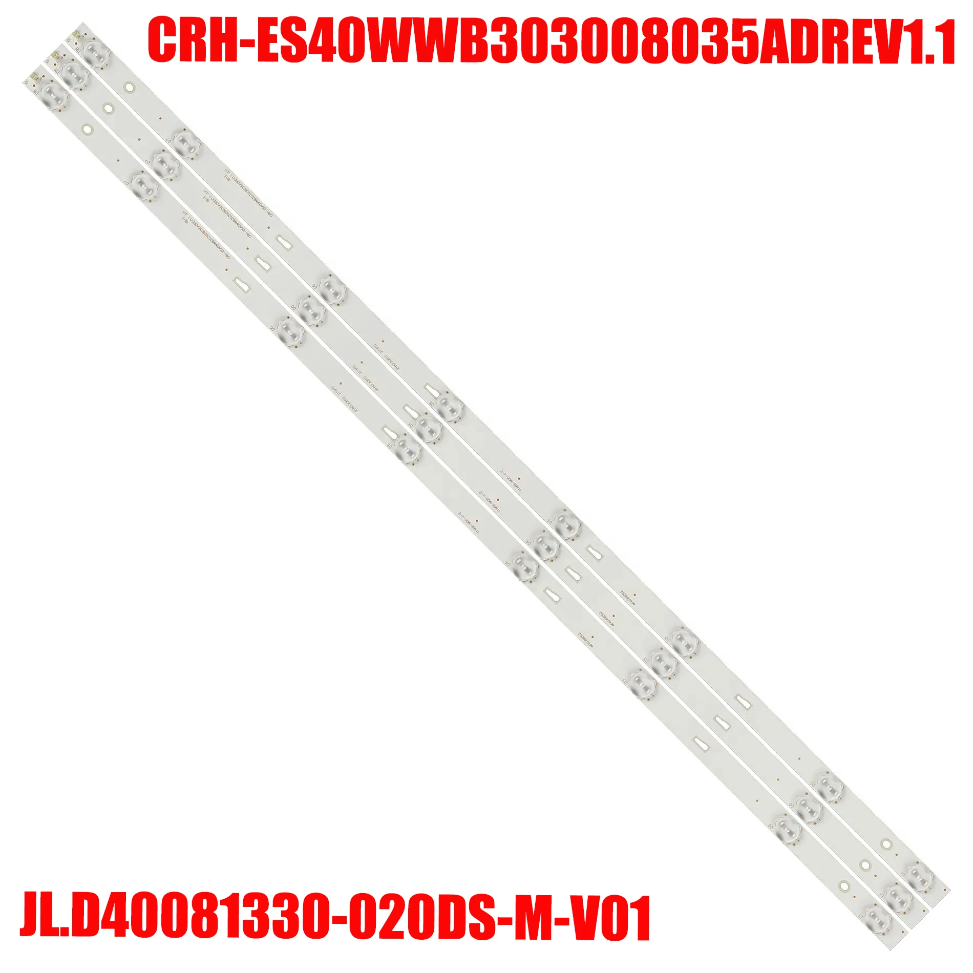 Светодиодная лента подсветки 8 ламп для TH-40D400C CRH-ES40WWB303008035ADREV1.0 B ECHOM-4640WWW002 LVF400SSDE E2 V12 T40D18SFS-01B
