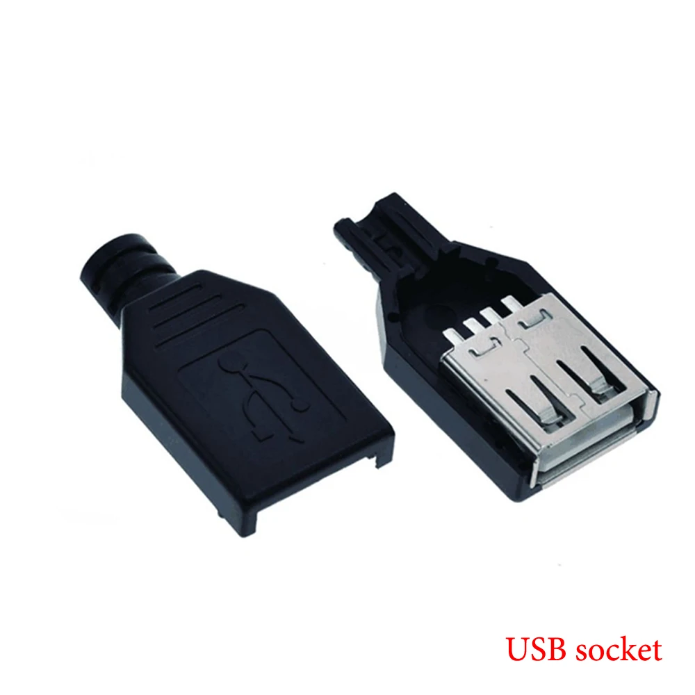 

HESAI USB 4-контактный разъем 1/5/10 шт.