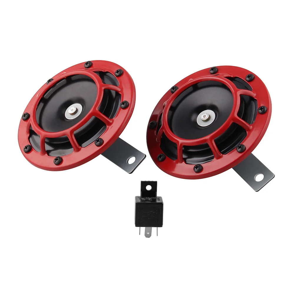 

12v Speaker Bike Speaker Complete Universal Horns Metal Car Horns Grill Bikes Horns Aluminum Alloy Truck Train Horn