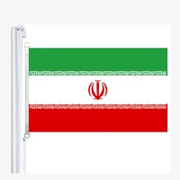 iran flag90150cm 100 polyester bannerdigital printing