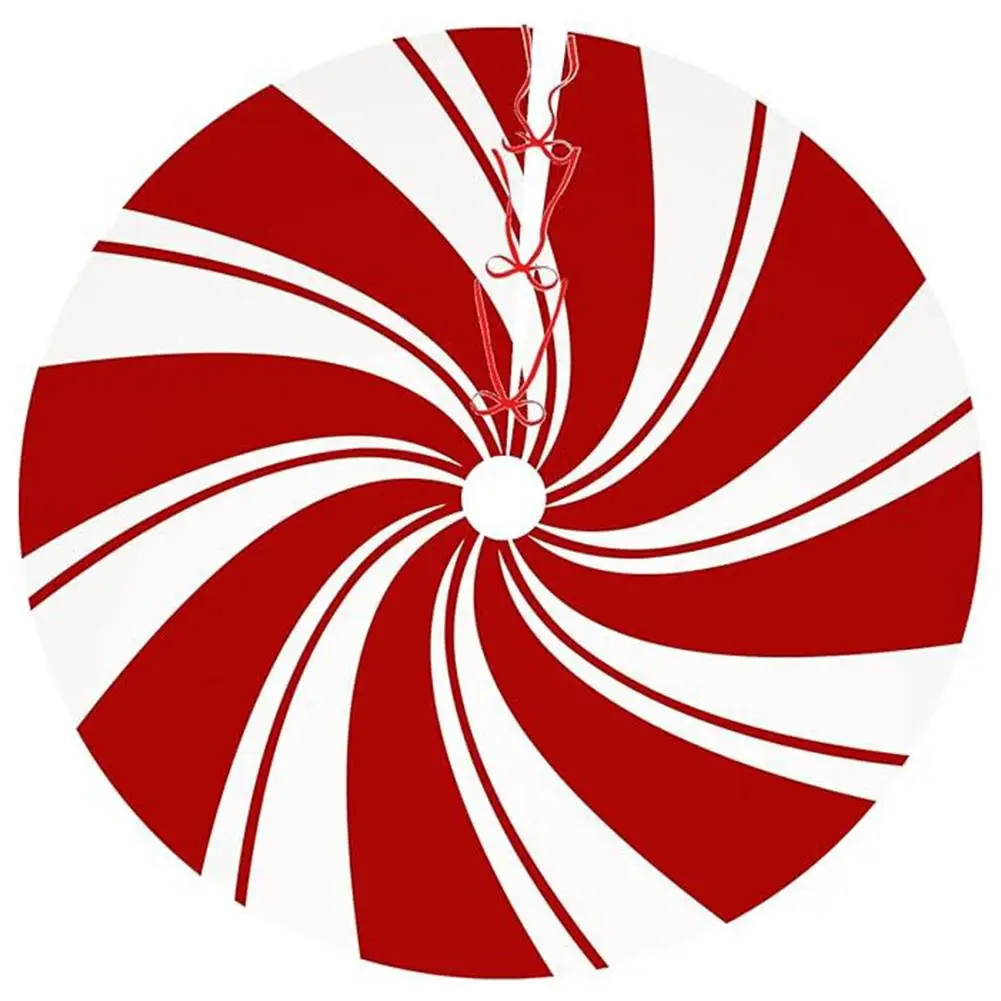 Юбка для рождественской елки N2o1 традиционное украшение вечеринки с вихревым