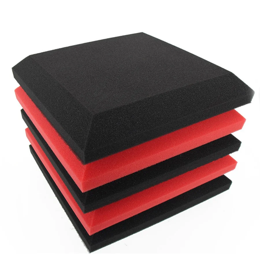 Акустические панели из пеноматериала звукоизоляционные настенная панель 30x30x5 см