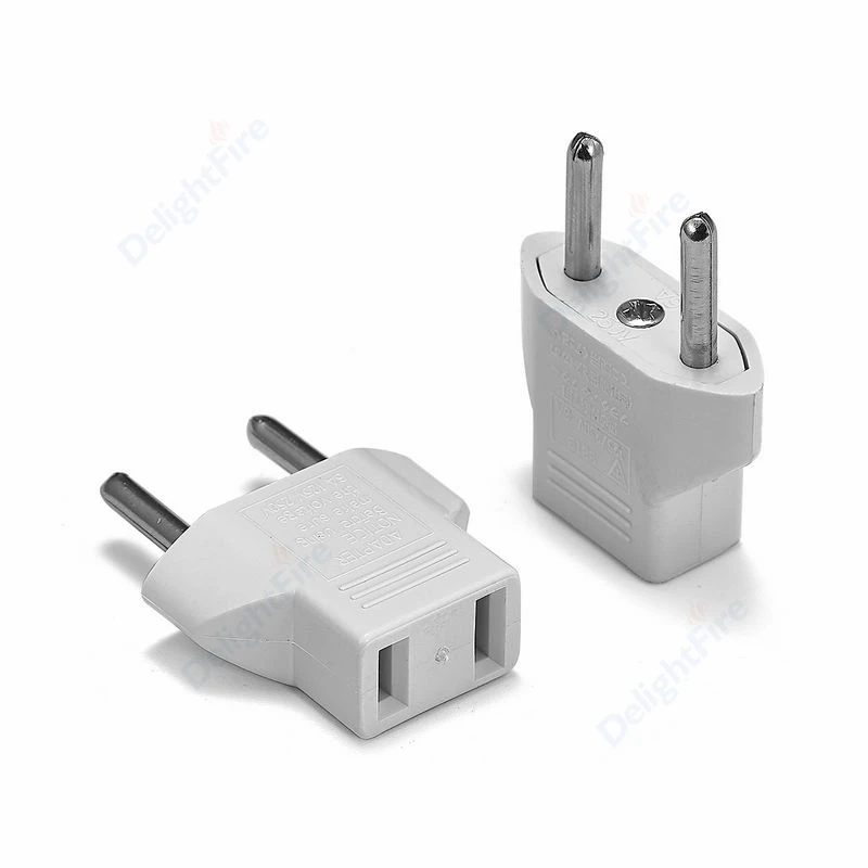 

1pcs Euro Electrical Adapter CN US To EU Euro European Travel Adapter AC Power Plug Converter Outlet JP US To Euro Plug Adaptors