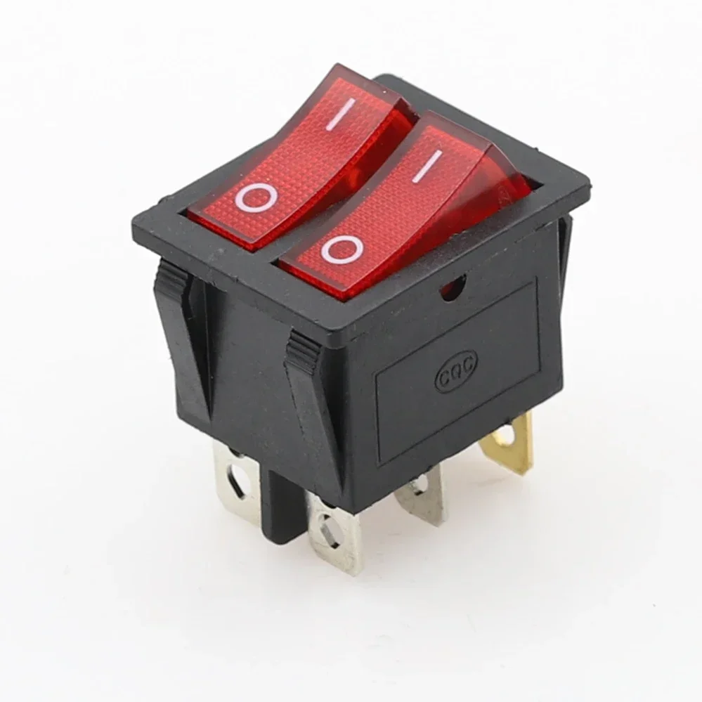 

Водонепроницаемый двухпозиционный переключатель KCD8 зеленый