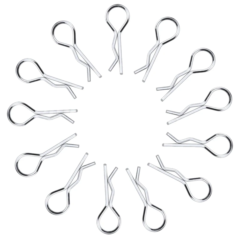 

100PCS RC 1/10 Body Shell Clip Pins For Redcat HPI Model Remote Control Car Spare Parts For 1/10 Scale RC Model Car Toy