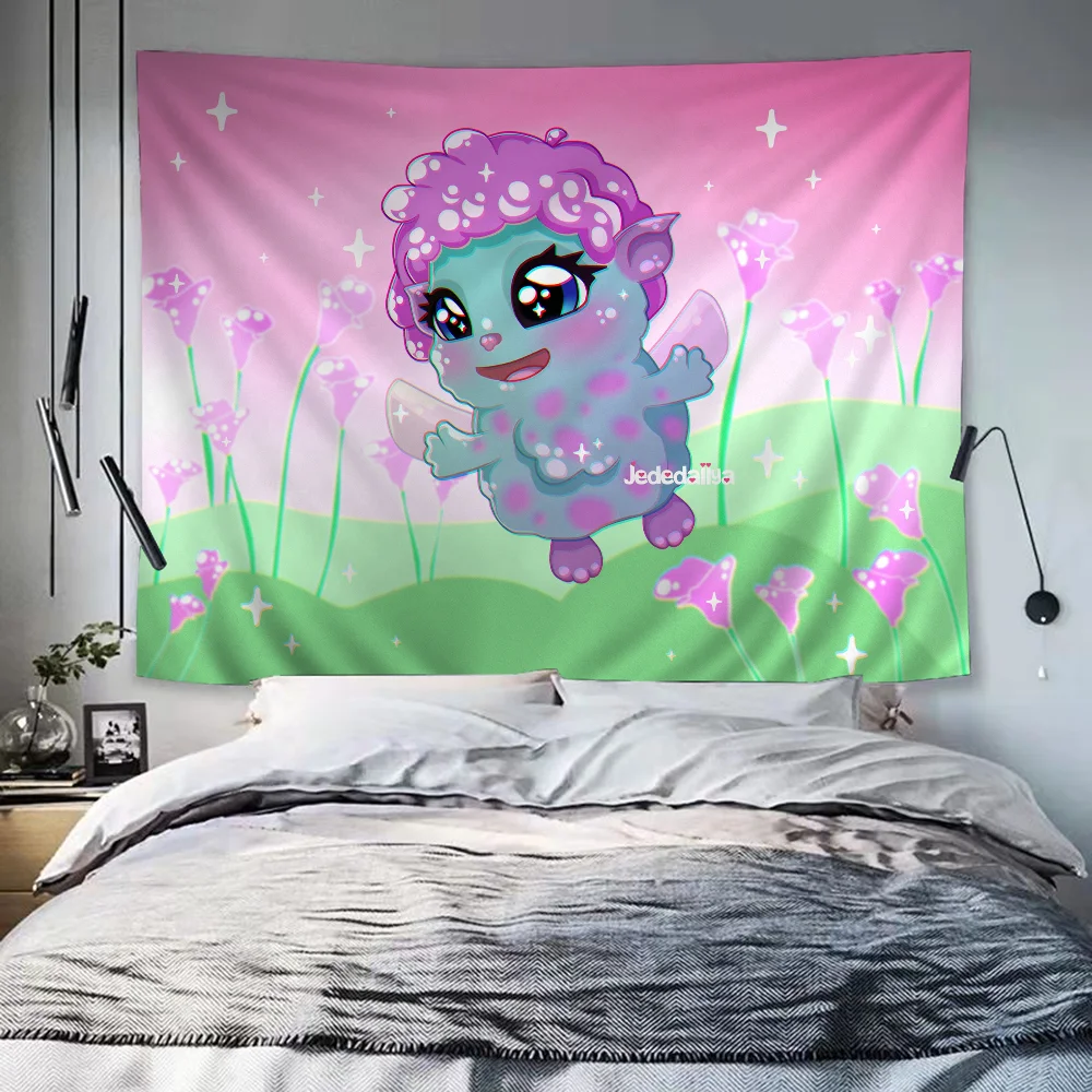 It Is Bibbles Binch Cartoon Tapestry Art Science Fiction Room Home Decor