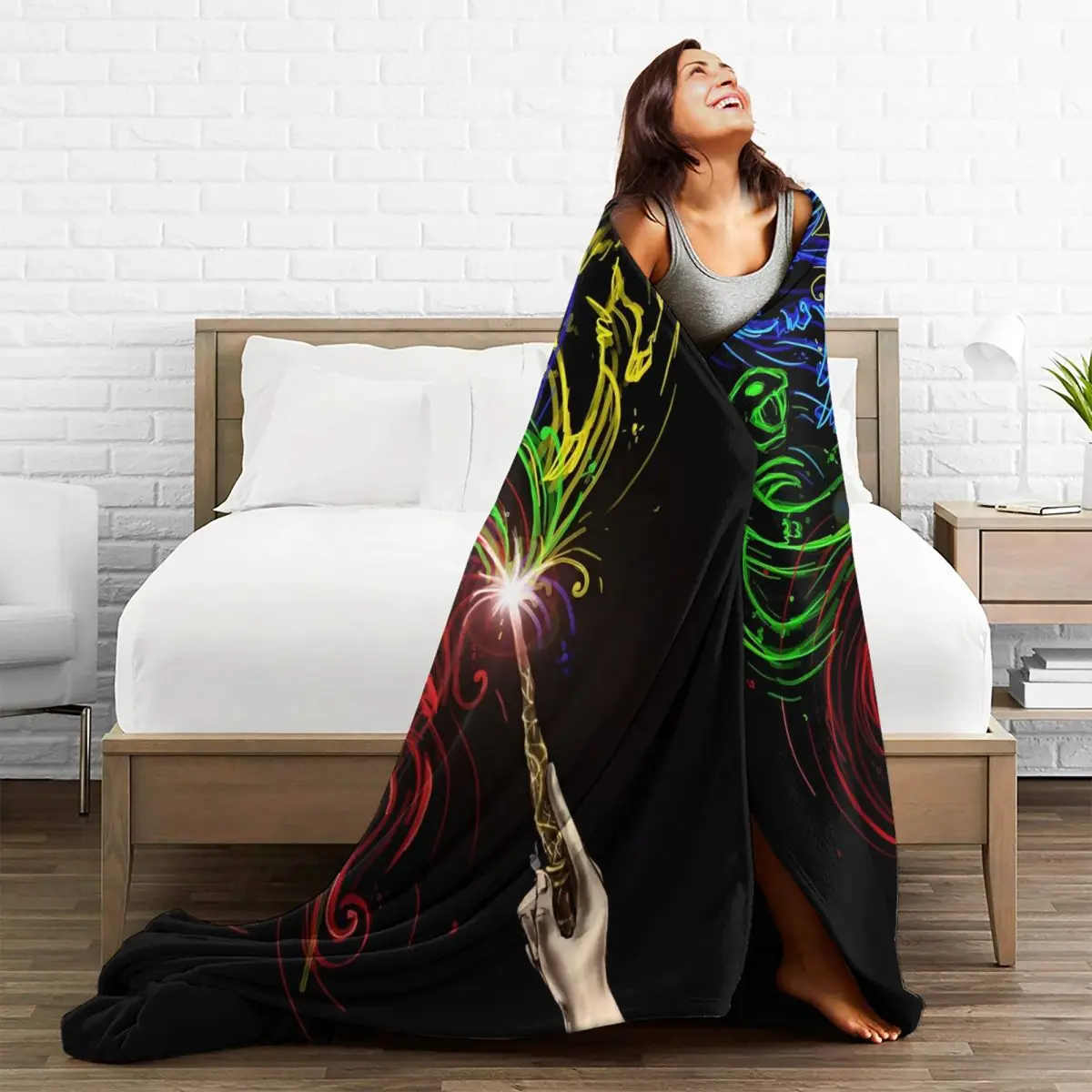 Одеяло из фильма Гаррис P-Potters Magic World дорожное фланелевое одеяло для дивана кресла