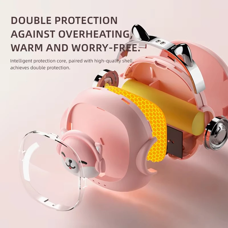 Xiaomi 2 в 1 подогреватель для рук с быстрым нагревом портативная зарядка через USB 10000