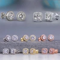 new fashion ol personality earrings creative zircon ladies all match earrings high quality temperament earrings wholesale