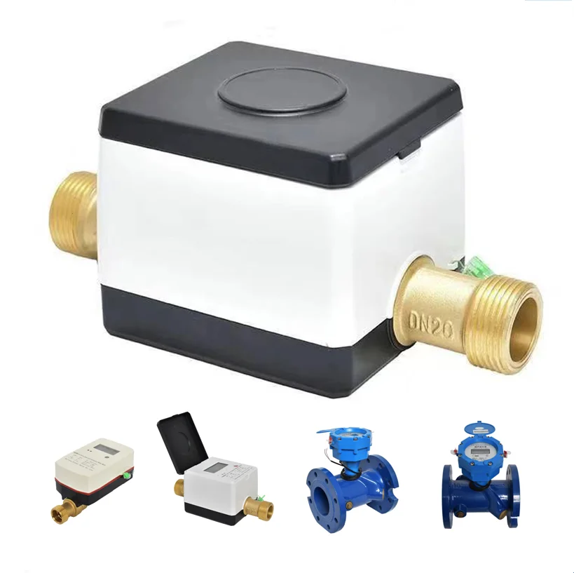 Фото Массовый ультразвуковой водяной метеорит Gprs RS485 Импульсный выход NB-Iot Lorawan Gsm AMR Беспроводной дистанционный интеллектуальный счетчик №1