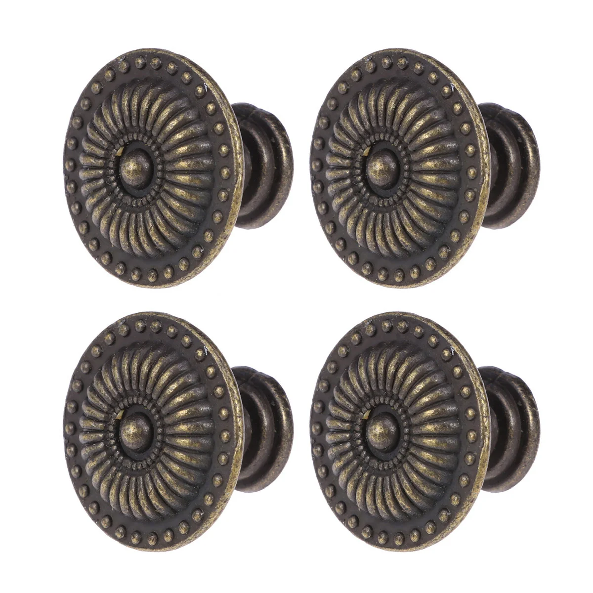 

Knobs Drawer Cabinetvintage Handlesknob Door Kitchen Retro Handle Cupboard Dresserbronze Cabinetsround Nightstandfloral