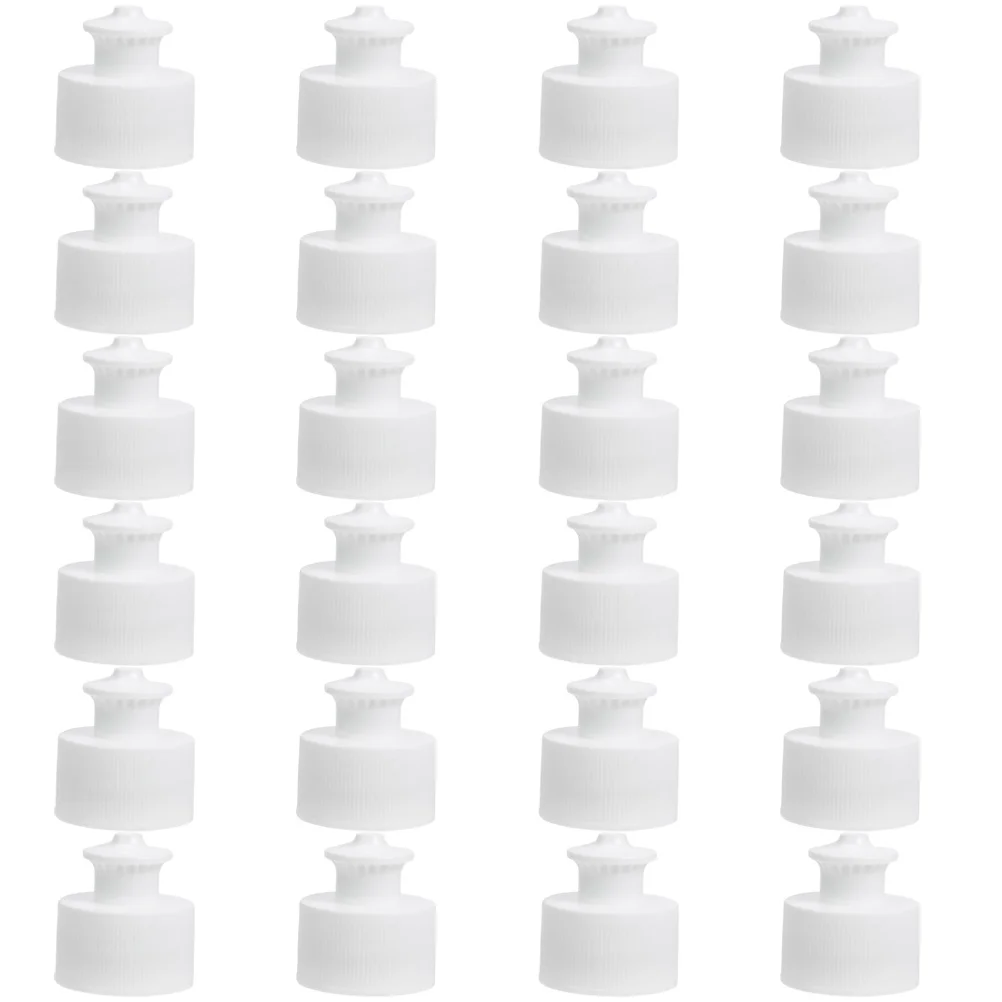 50 Pcs Sealing Water Bottle Lid Circle Water Bottles Water Bottle Spout Sports Water Bottle Lids Portable Water Bottle