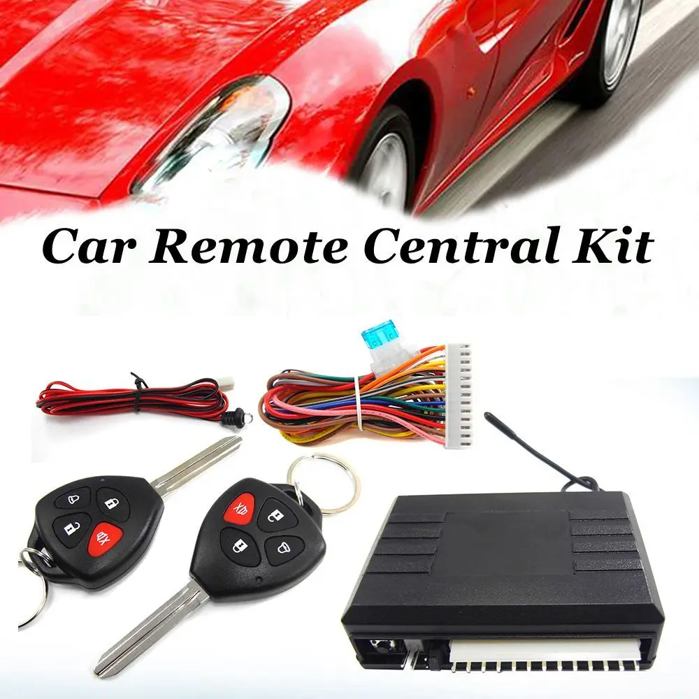 

Parts Central Locking Keyless Entry System Vehicle Security Door Lock Kit Car Keyless Entry System Centralized Lock