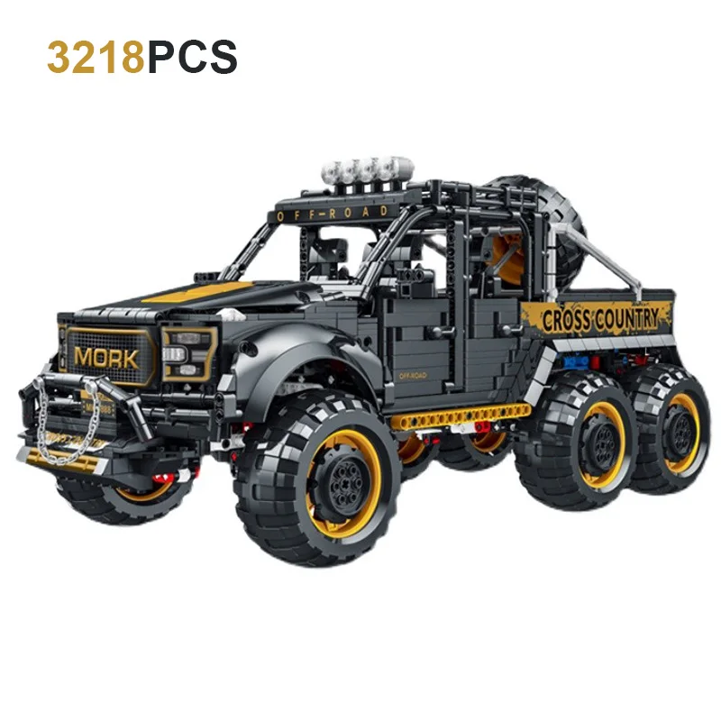 

Совместим с Lego High-Tech Mork оригинальная модель Raptor Off-Road строительные блоки для автомобилей модель MOC набор кирпичей игрушки для мальчиков Пода...