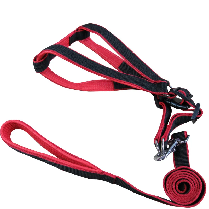 

Ошейник-портупея для прогулок, не тянется, регулируется для маленьких, средних и больших собак