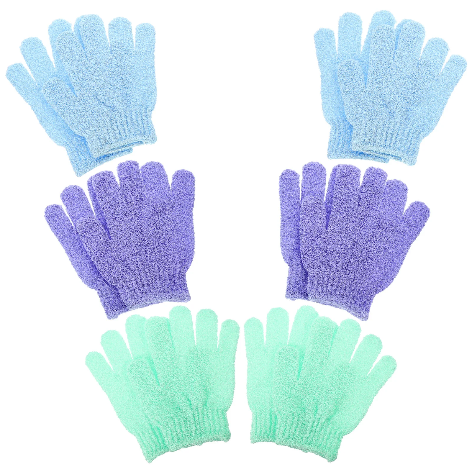 

Scrubber Body Scrubbing Mitt Bathing Mitts Exfoliating Mitten Gloves For Beauty