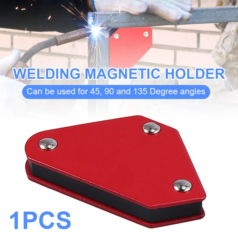 

1PC 9LB Welding Magnet Net Soudure Angle Soldering Locator Welding Holder Tool Magnetic Corner Arrow sсварка