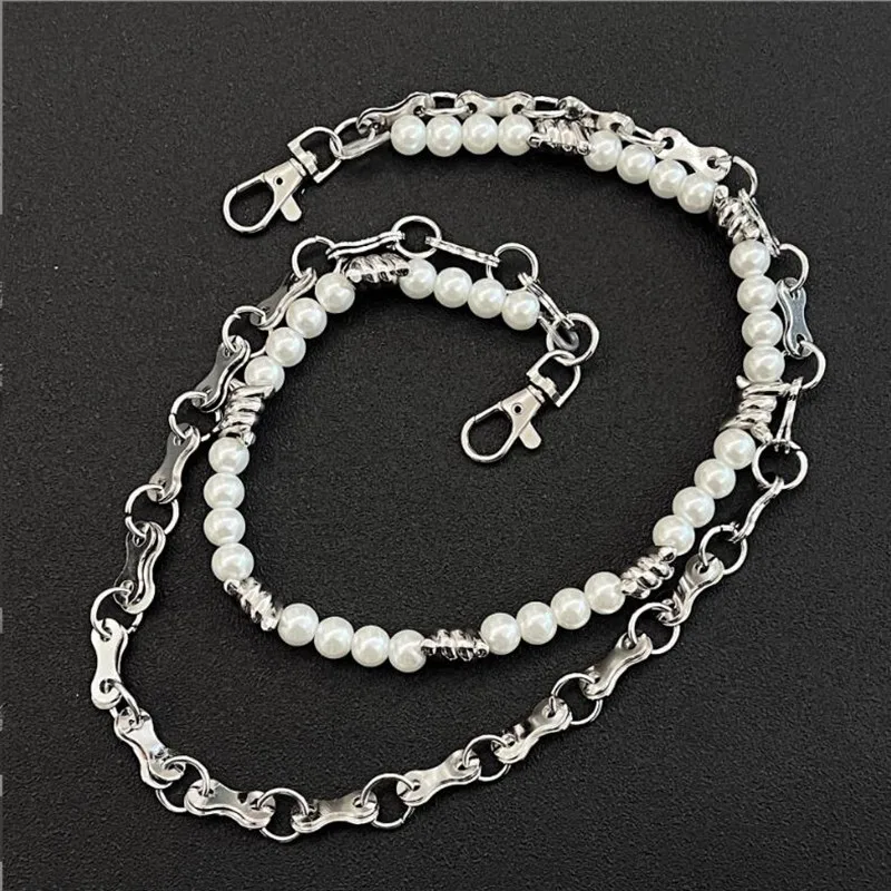 Цепочка для ключей мужчин и женщин металлическая Многослойная цепь в стиле