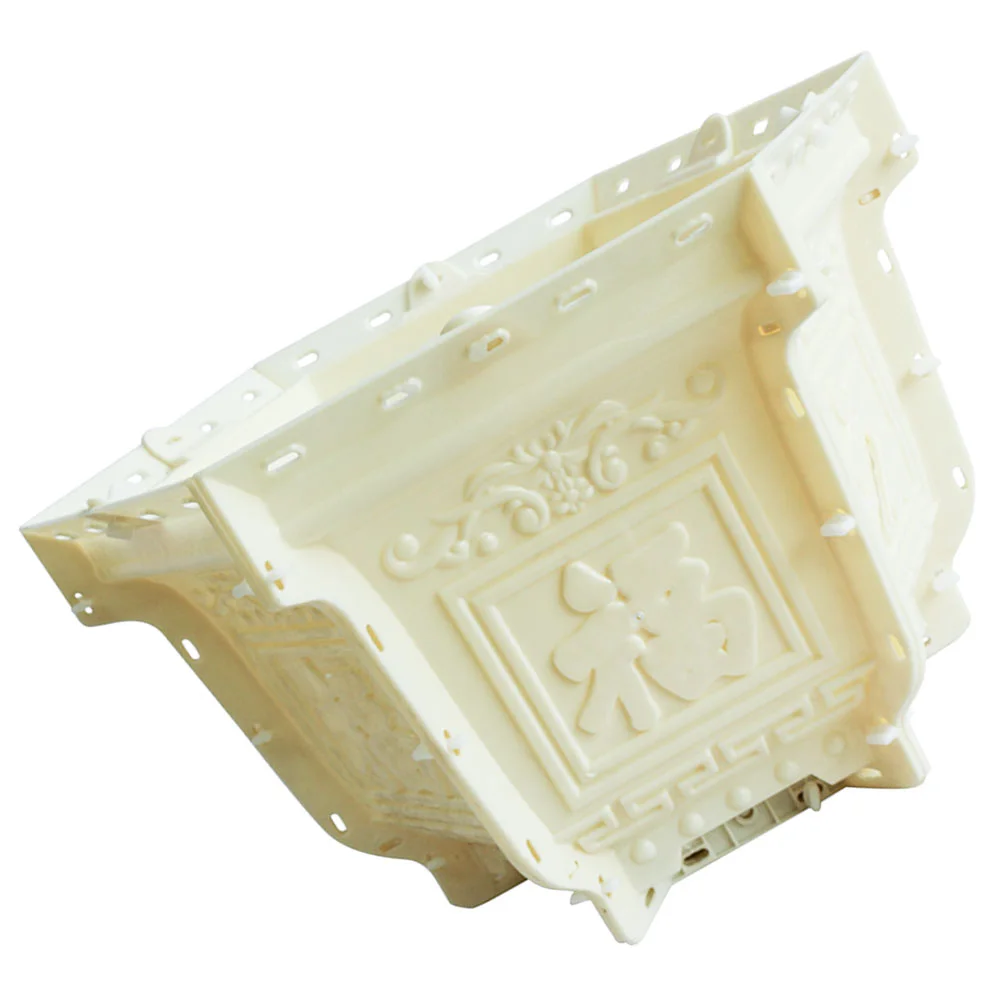 

DIY Mold Crafts Concrete Curb Cement Square Flower Pot Making Silicone European Style