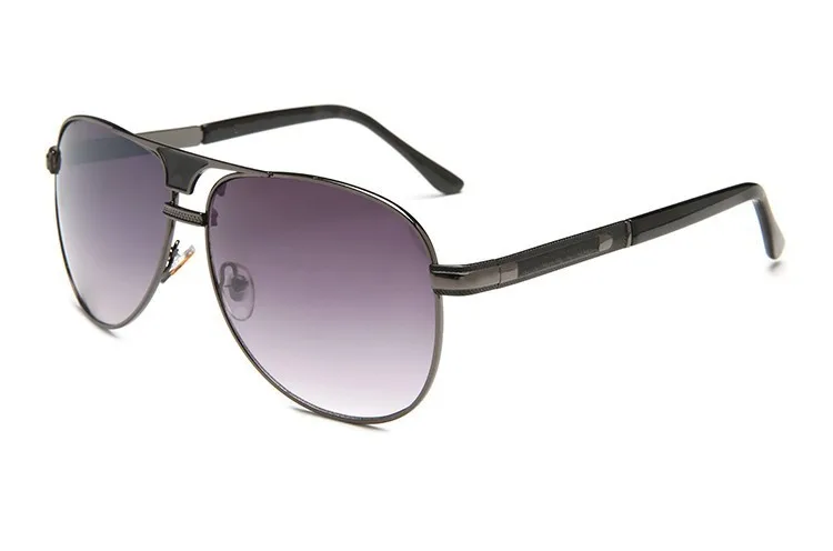 

Новинка 2023, модные солнцезащитные очки для мужчин и женщин, солнцезащитные очки с черными линзами в металлической оправе, очки для вождения UV400 08