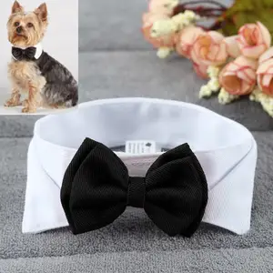 1PC Pet Puppy Dogs Adjustable Bow Tie Collar Necktie Bowknot Bowtie Holiday Wedding Decoration Acces