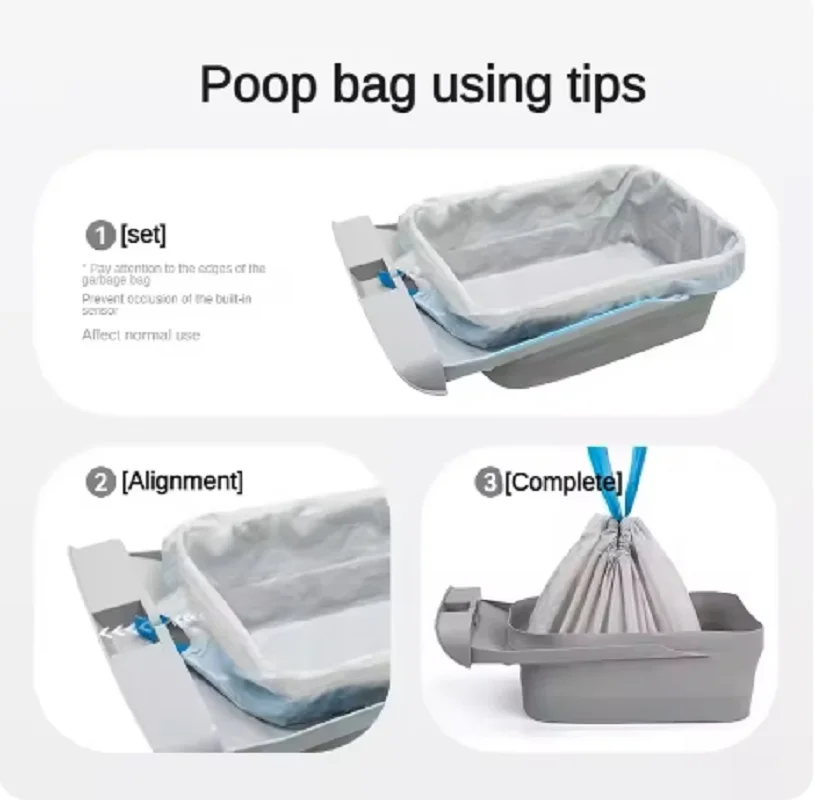 Экологичный умный контейнер для кошачьего туалета Neakasa M1