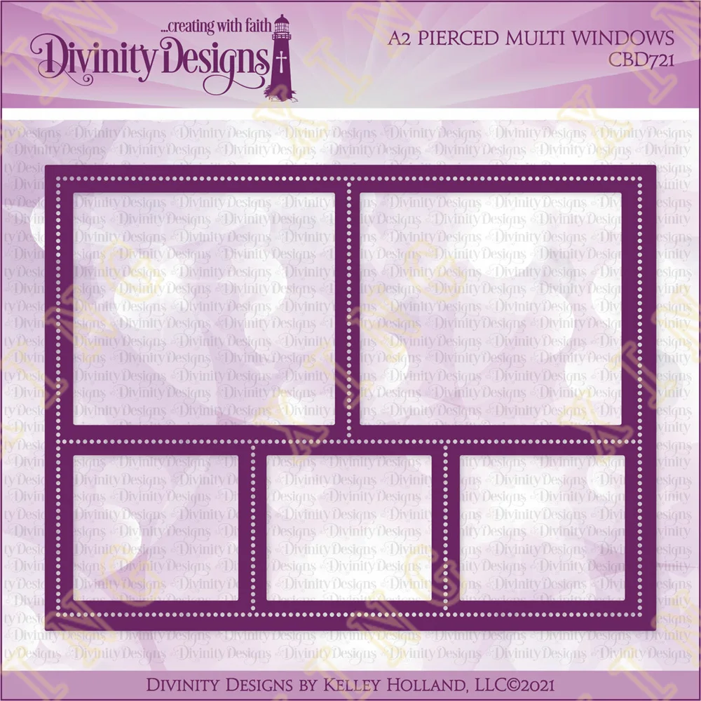 

Pierced Multi Windows New Metal Cutting Dies Scrapbook Diary Decoration Stencil Embossing Template Diy Greeting Card Handmade