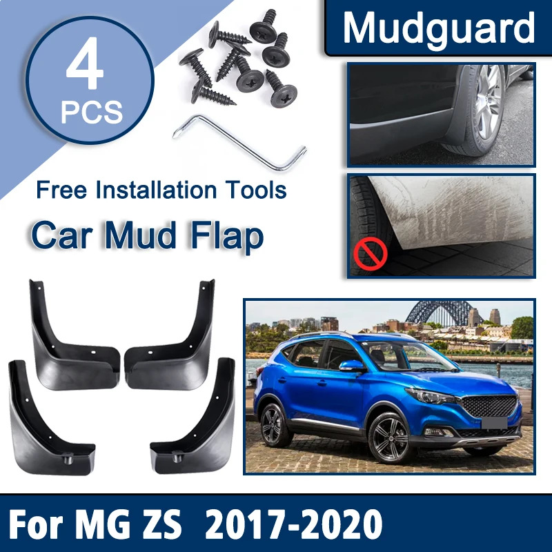 Автомобильные мягкие резиновые крылья для MG ZS автомобильные аксессуары MGZS 2017-2020