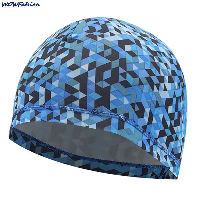 Камуфляжная велосипедная кепка быстросохнущая солнцезащитная из ледяного шелка