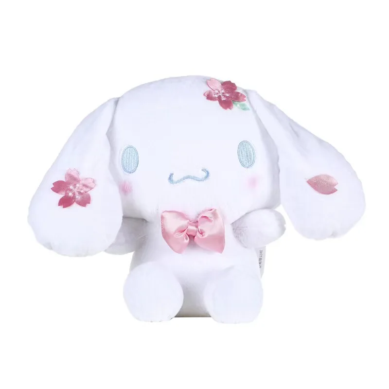 Sanrio Sakura Melody Kuromi Cinnamoroll плюшевые игрушки из мягкого хлопка с наполнителем для ТВ и