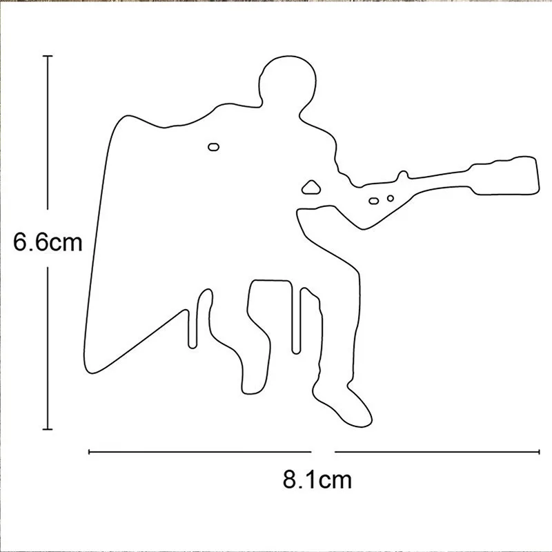 Серия игральных инструментов металлические Вырубные штампы вырубные для