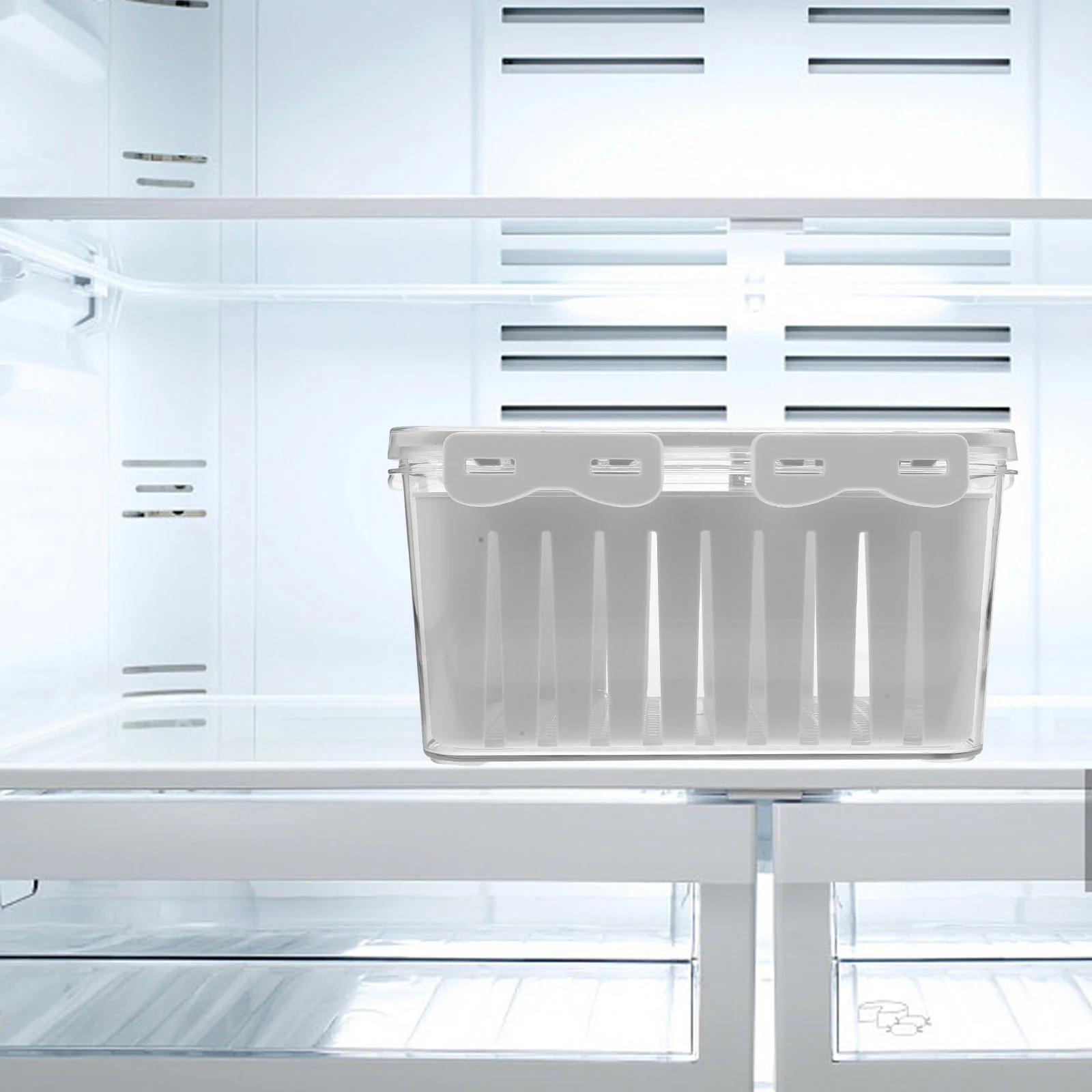 

Контейнеры для хранения фруктов, холодильника, съемный дуршлаг, герметичная крышка для хранения продуктов, быстрое сохранение