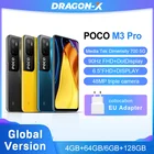 Глобальная версия POCO M3 Pro 5G 4 Гб 64 Гб6 ГБ 128 ГБ NFC Dimensity 700 90 Гц 6,5 