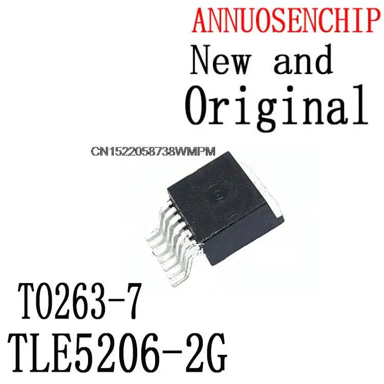 

Free Shipping 10PCS New and Original TLE5206 TO263-7 IC In stock! TLE5206-2G