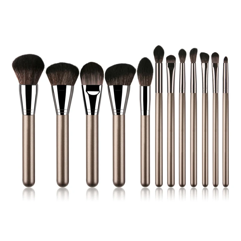 

12Pcs Eyeshadow Makeup Brushes Soft Hair Professional Eye Contour Nose Shadow Brush Cosmetic Blending Shader Detail Make Up Tool