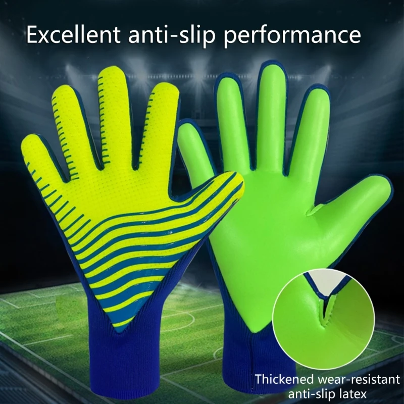 

Футбольные перчатки, перчатки для вратаря, перчатки для вратаря с защитой запястья прочные зажимы