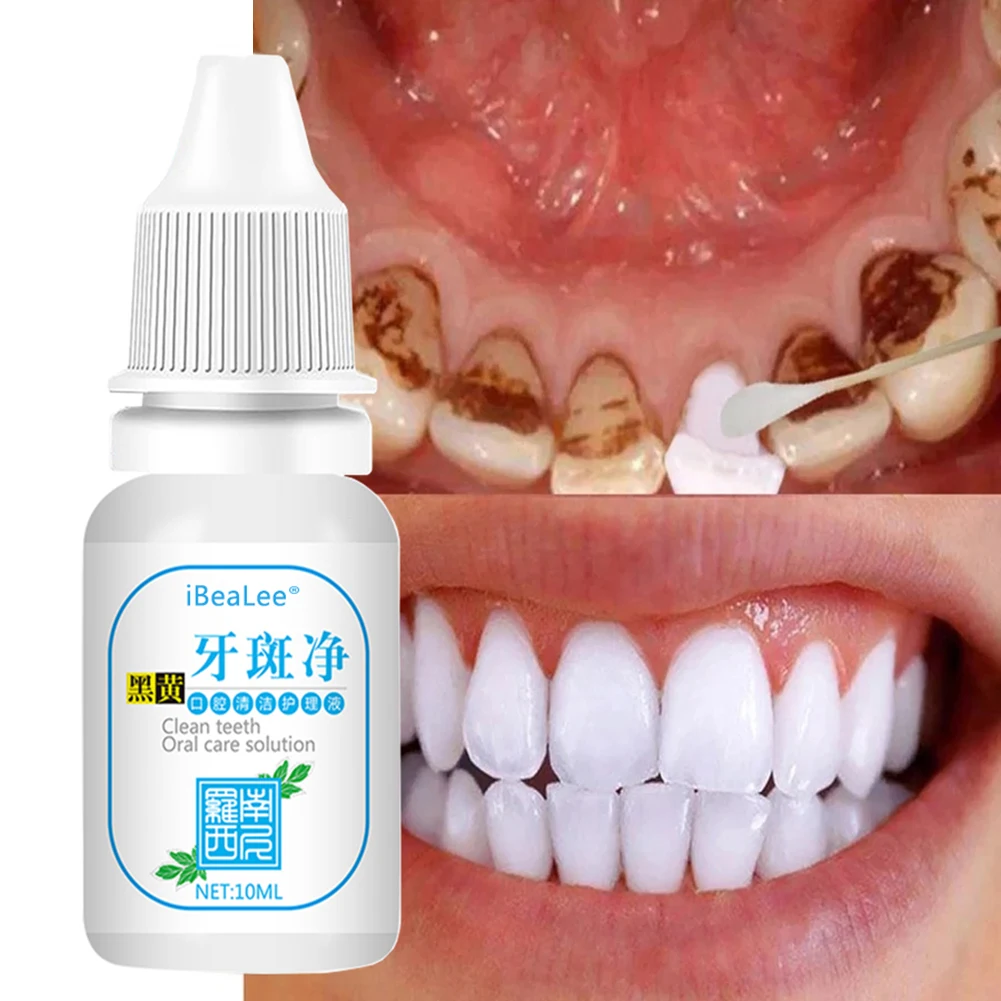 

Teeth Whitening Essence Remove Stains Plaque Oral Cleaning Serum Fresh Breath Tooth Whitening Brightening Essence Dental Care