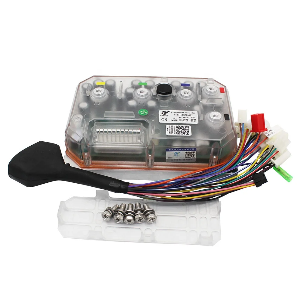 DKYS электромобиль двигатель DK72550T векторный FOC контроллер двигателя слабый