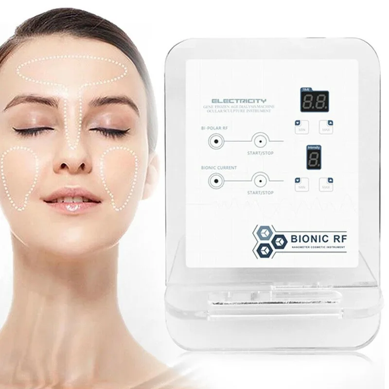 

2022 High-end Portable Microcurrent RF Radio Frequency Face Skin Wrinkle Lift Facial Removal Acne Removal Machine