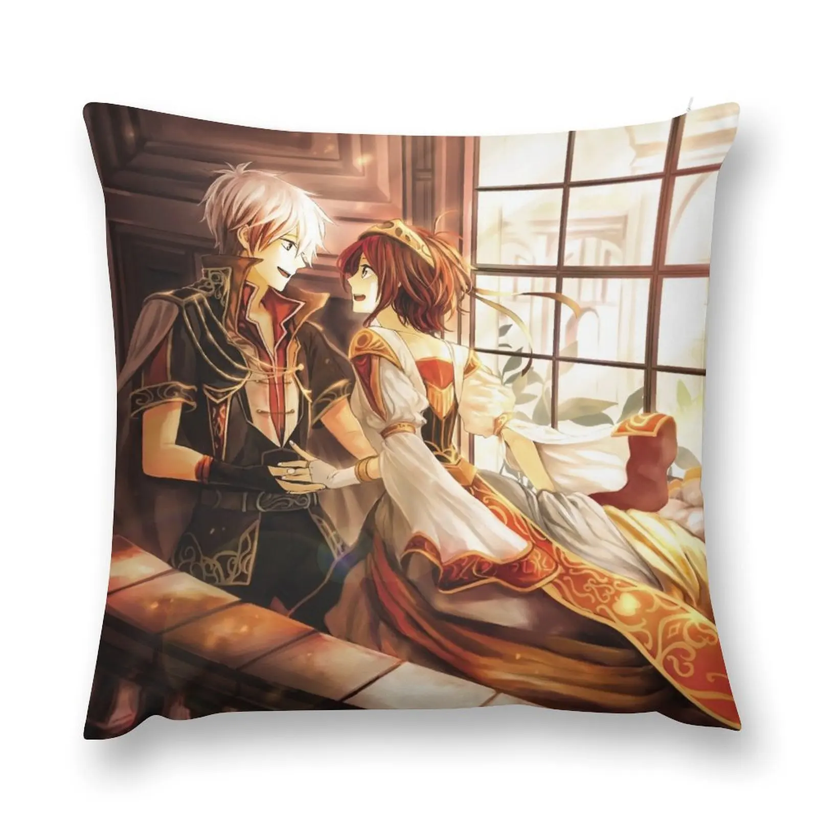 Подушка Akagami no Shirayukihime - Zen &amp Shirayuki осенняя наволочка подушка под заказ